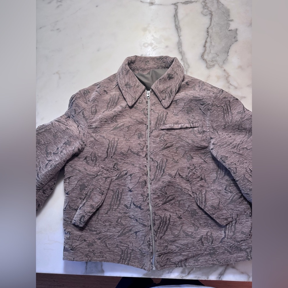 Zara Abstract Print Jacket - Picture 3 of 4